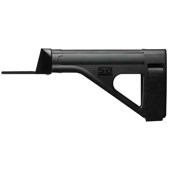 SB Tactical SOB4701SB AK Brace SOB47 Elasto-Polymer Black 11.6" L x 1.6" W