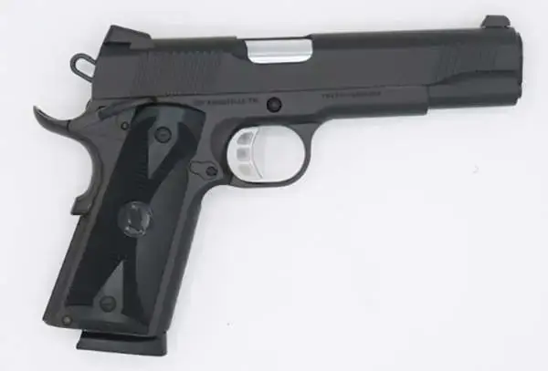 SDS Imports 1911DB45 1911 Duty 45 ACP 5" 8+1 Black Cerakote Black Cerakote Steel Slide Black Polymer Grip