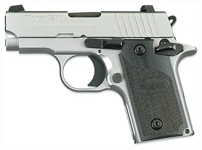 Sig Sauer 238380HDCA P238 Micro-Compact HD *CA Compliant380 ACP 2.70" 6+1 Stainless Steel Stainless Steel Black G10 Grip
