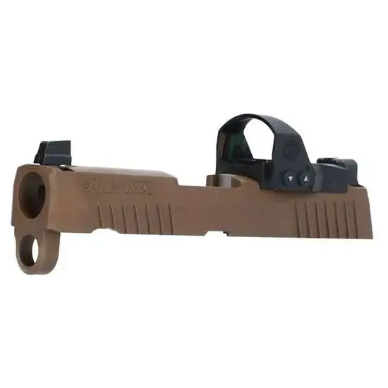 Sig Sauer 8900276 P320 X-Series Slide Assembly 3.6" Barrel Sig P320 9mm Luger Coyote Brown Stainless Steel Romeo1Pro