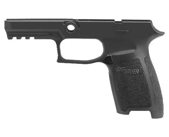 GRIP MODULE ASSY, P320, 9/40/357, CARRY, LARGE, BLK