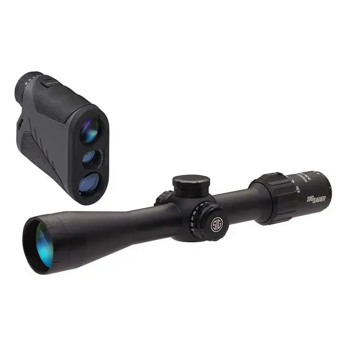 Sig Sauer Electro-Optics SOK18BDX01 Kilo BDX Combo Laser Rangefinder/Rifle Scope 6x 22mm 2000 yds 35.67 ft @ 100 yds FOV Black