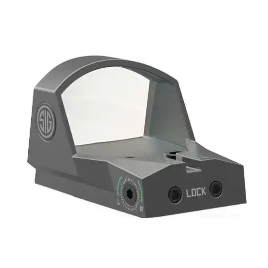 Sig Sauer Electro-Optics SOR11001 Romeo1 1x 22mm Obj 3 MOA Red Dot Black CR1632 Lithium