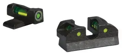 Sig Sauer Electro-Optics X-Ray1 #6 Green Front # 6 Rear Round Notch Pistol Fiber Optic Green Black