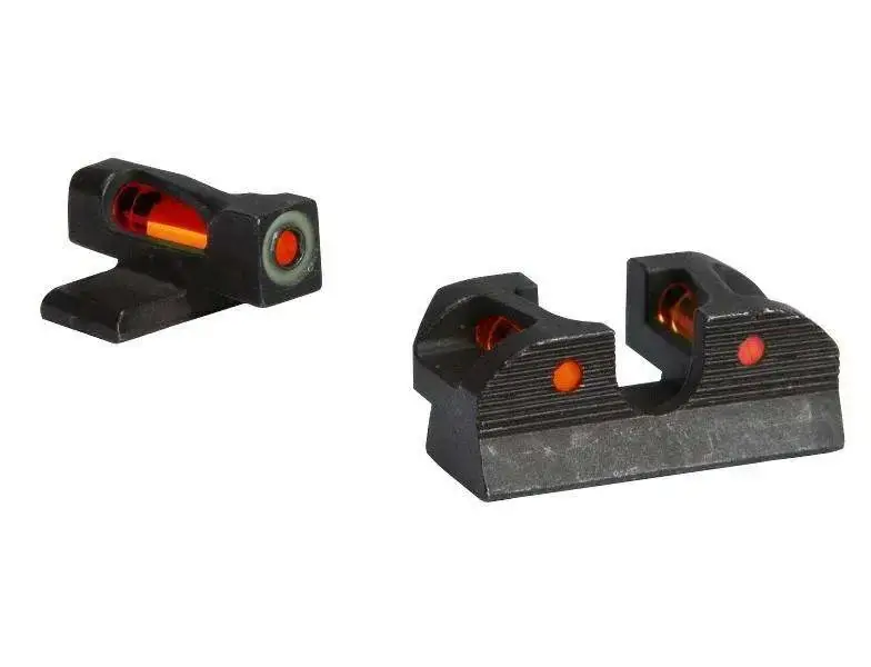 Sig Sauer Electro-Optics X-Ray1 #6 Red Front #8 Rear Round Notch Pistol Fiber Optic Red Black