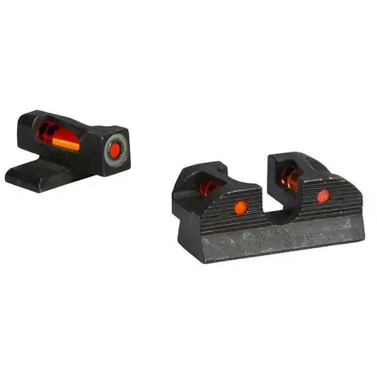 Sig Sauer Electro-Optics X-Ray1 #8 Red Front #6 Rear Round Notch Pistol Fiber Optic Red Black