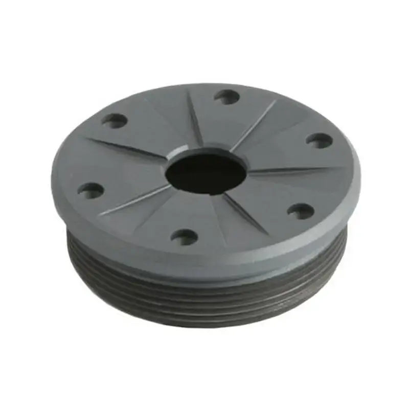 SilencerCo AC1341 Bravo Front Cap 5.56x45mm NATO Stainless Steel Gray