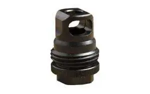SilencerCo AC2627 ASR Single Port 30 Caliber Muzzle Brake 5/8"-24 tpi Black Steel