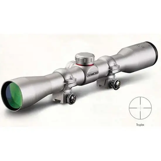 Simmons 22 Mag 3-9x 32mm Obj 31.40-10.50 ft @ 100 yds FOV 1" Tube Silver Finish Truplex