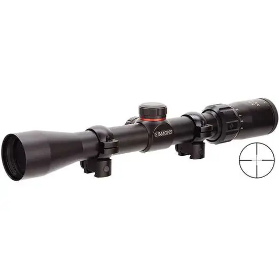 Simmons 22 Mag 3-9x 32mm Obj 31.40-10.50 ft @ 100 yds FOV 1" Tube Black Matte Finish Truplex