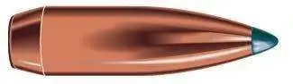 Speer Bullets 1408 Boat-Tail Rifle 25 Caliber .257 100 GR Spitzer Boat Tail Soft Point 100 Box