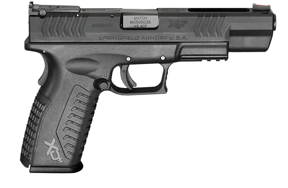 Springfield Armory XDM952545BE XD-M Competition 45 ACP 5.25" 10+1 Black Black Interchangeable Backstrap Grip