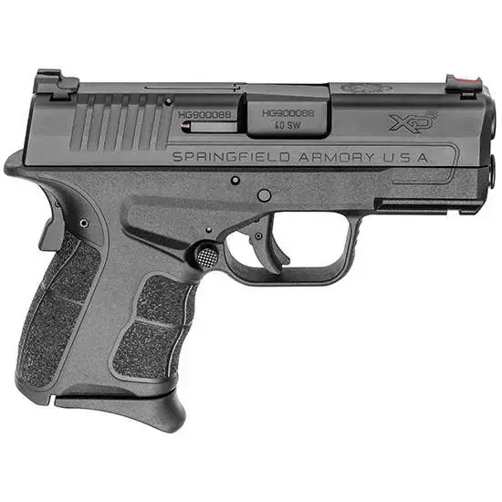 Springfield Armory XDSG93340B XD-S Mod.2 40 S&W 3.30" 6+1 7+1 Black Black Polymer Grip Black Poly Grip