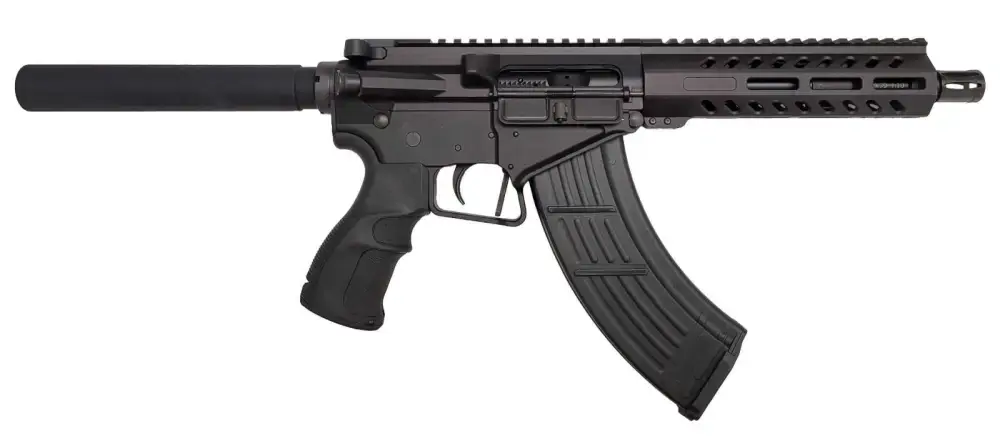 GILBOA/SILVER SHADOW G7P762SAB M43 Pistol 7.62x39mm 7.50" 30+1 Black Black Polymer Grip Buffer Tube