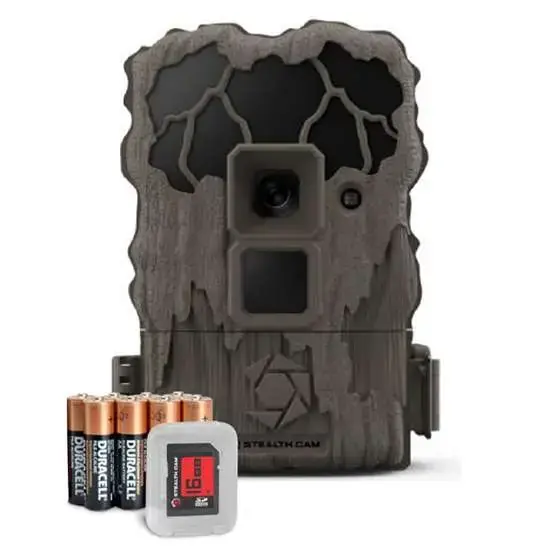 Walkers STC-QS20NGK QS20NG Combo Kit 20 MP No Glow 80 ft Camo SD Card Slot/Up to 32GB Memory