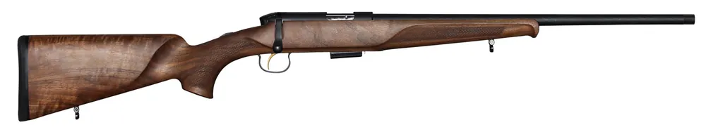 Steyr 700531A0 Zephyr II 22 LR 5+1 19.70" Walnut Black Mannox Right Hand