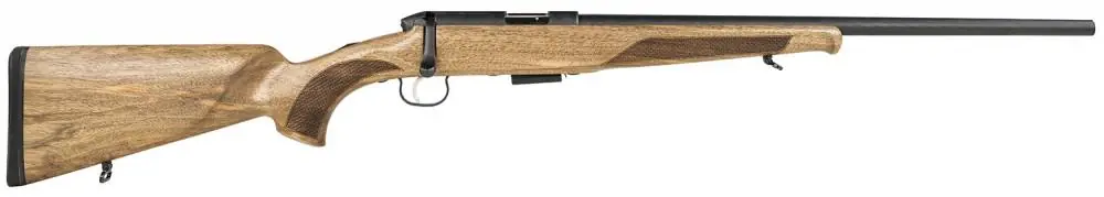 Steyr 70.071.1A0 Zephyr II 17 HMR 5+1 19.70" Walnut Black Mannox Right Hand