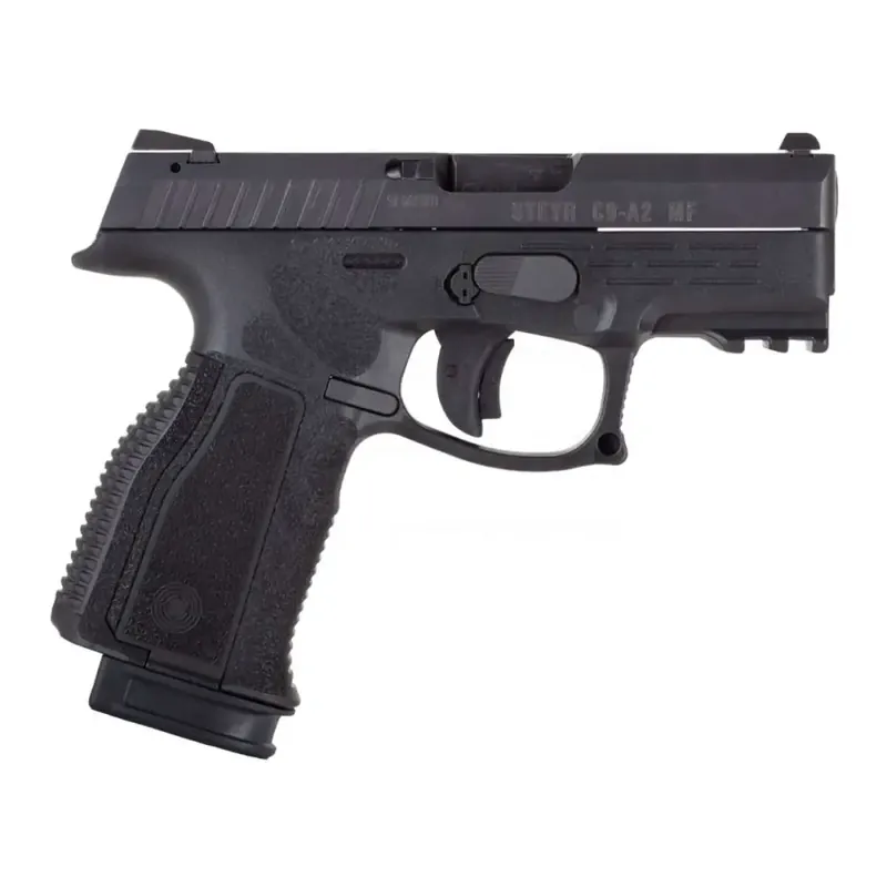 Steyr 783212HO C9-A2 MF 9mm Luger 3.80" 17+1 Black Black Interchangeable Backstrap Grip