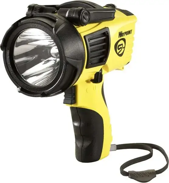Streamlight 44900 WayPoint Spotlight 550/40 Lumens C4 LED Polycarbonate Yellow C Alkaline