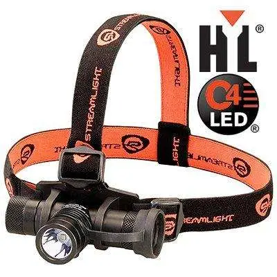 Streamlight 61305 ProTac HL USB Headlamp 1000/400/65 Lumens LED Aluminum Black Anodized Lithium Ion with USB Cord