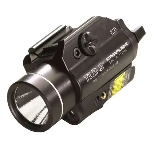 Streamlight 69120 TLR-2 Laser/Light Combo Clear C4 LED 300 Lumens Black Aluminum