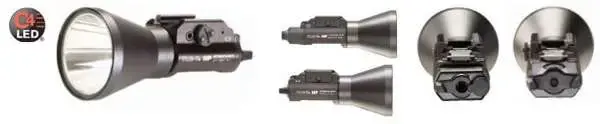 Streamlight 69215 TLR-1 HPL White LED 1000 Lumens Black Anodized Aluminum