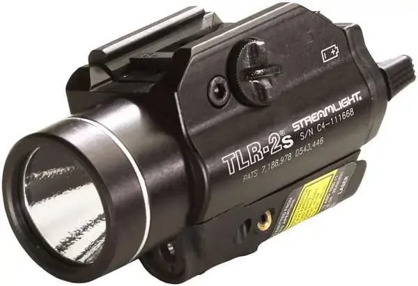 Streamlight 69230 TLR-2s Weapon Light White LED 300 Lumens Black Anodized Aluminum