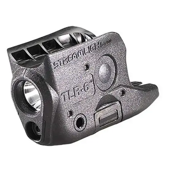 Streamlight 69290 TLR-6 Laser/Light Combo Handgun Clear LED 100 Lumens Red Laser Black Polymer