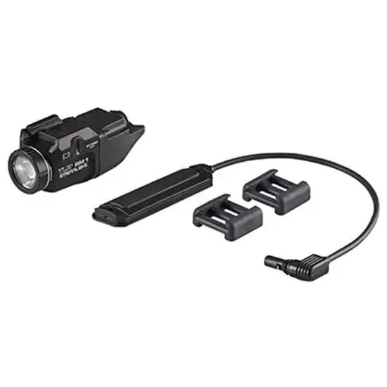 Streamlight 69441 TLR RM 1 White 500 Lumens CR123A Lithium Battery Black Aluminum with Remote Pressure Switch
