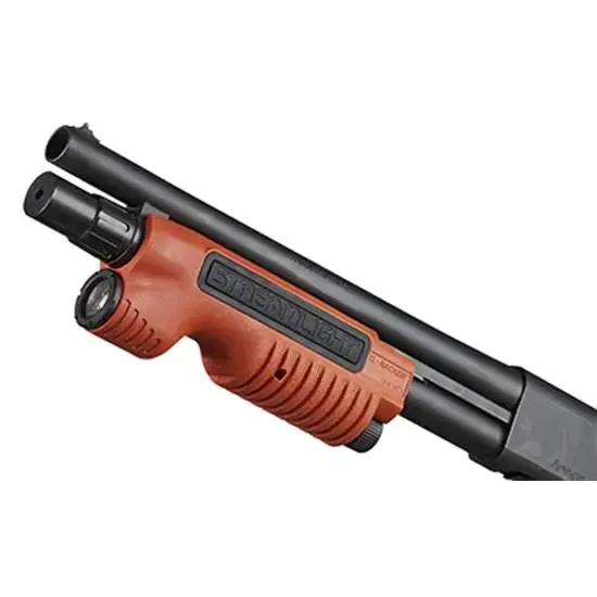 Streamlight 69611 TL-Racker Remington 870 White 1000 Lumens CR123A Lithium Battery Orange Nylon