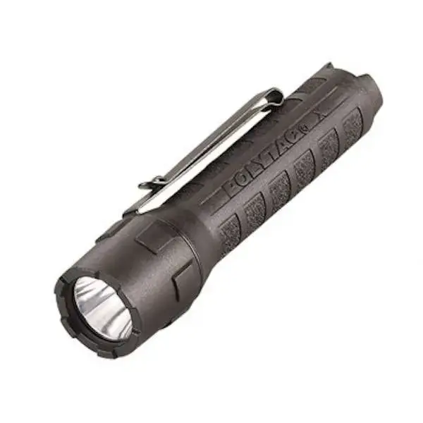 Streamlight 88610 PolyTac X USB 600/260/35 Lumens LED Polymer Black Lithium with USB Cord
