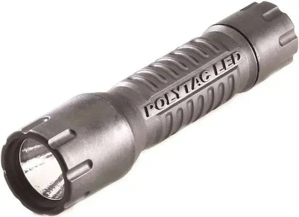 Streamlight 88850 PolyTac 600/260/35 Lumens LED Polymer Black CR123A Lithium