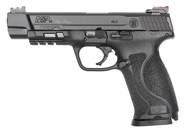Smith & Wesson 11821 M&P Performance Center M2.0 40 S&W 5" 15+1 Black Black Polymer