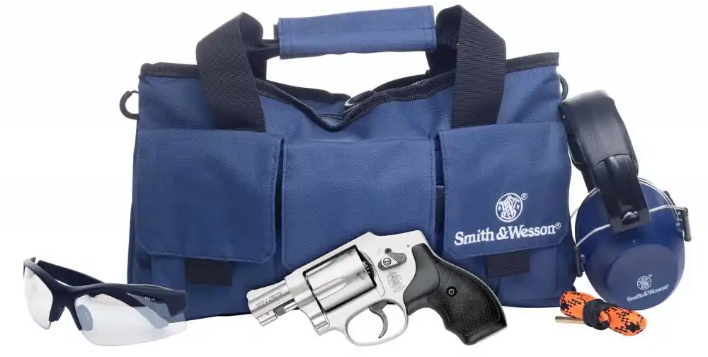 Smith & Wesson 13307 642 Range Kit 38 S&W Spl +P 5 1.88" Stainless Matte Aluminum Alloy Black Polymer