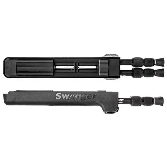 SWAGGER LLC SWAGBPHT29 Hunter Bipod 6.75-29" Polymer Black