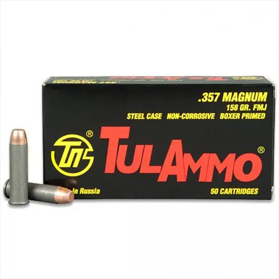 TULA 357MAG 158GR FMJ 50 Round Box