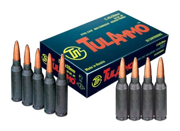 TULAMMO 5.45x39 60GR FMJ