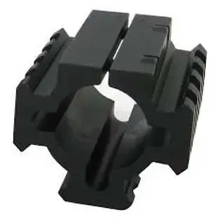 TacStar 1081100 Shotgun Rail Mount Shotgun Rail Short 1.8" Black