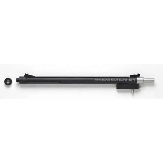 Tactical Solutions 1022TDMB X-Ring Barrel with Sights 22 LR 16.50" Ruger 10/22 Takedown, TacSol X-Ring TD VR Aluminum Matte Black Bull Barrel Threaded