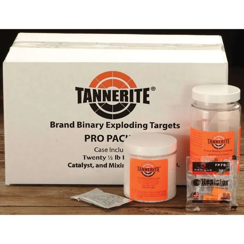Tannerite PP20 ProPack 1/2lb Exploding Targets 20/Case Includes Measuring Spoon