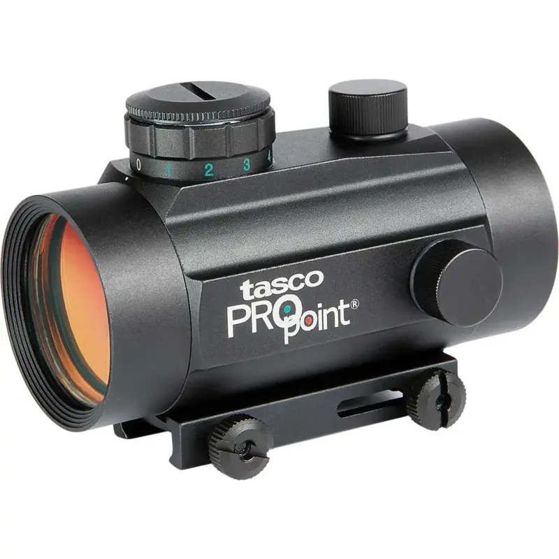 TAS 1X30 BLK 5 MOA RED DOT WEAVER/TIP OFF