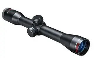 Tasco TRF432 Rimfire with Rings 4x 32mm AO Obj 26 ft @ 100 yds FOV 1" Tube Black Matte Finish Truplex