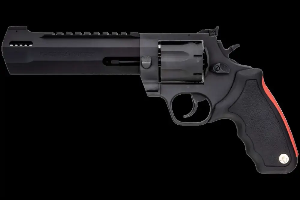Taurus 2357061RH Raging Hunter 357 Mag 7 Round 6.75" Black Aluminum Black Rubber Cushion Insert Grip