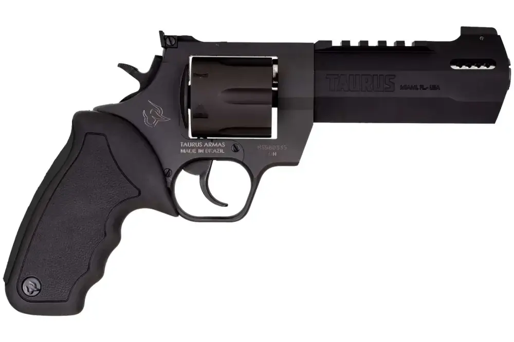 Taurus 2440051RH Raging Hunter 44 Rem Mag 6 Round 5.13" Black Aluminum Black Rubber Cushion Insert Grip
