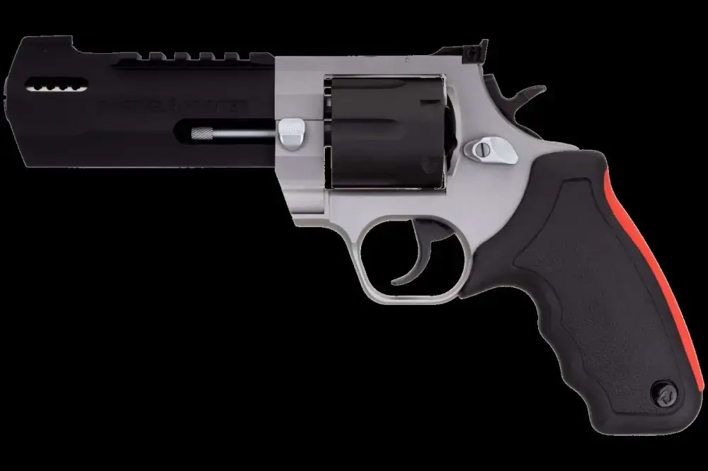 Taurus 2440055RH Raging Hunter 44 Rem Mag 6 Round 5.13" Black Stainless Aluminum Black Rubber Cushion Insert Grip