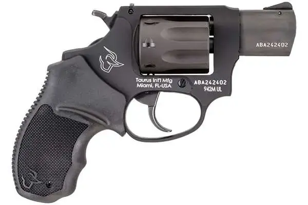 Taurus 2942M021UL 942M Ultra-Lite 22 WMR 8 Round 2" Matte Black Black Rubber Grip