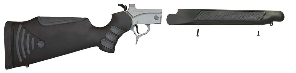 T/C Arms 08156297 Encore Pro Hunter Rifle Frame Multi-Caliber Pro Hunter Stainless Steel, Black Flextech Stock