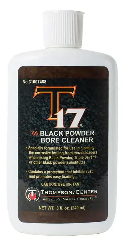 T17 BLK PWDR SOLVENT 8OZ BOTTLE