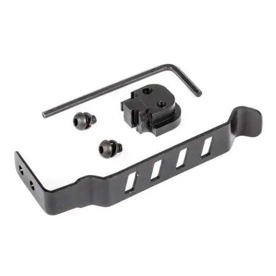Techna Clip SH45BA Conceal Carry Gun Belt Clip Black Carbon Fiber Belt Mount For S&W M&P Shield 45 Right Hand