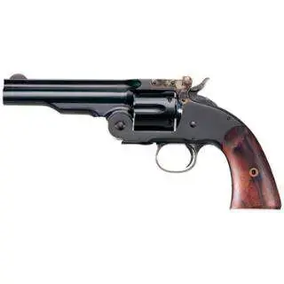 Taylors and Company 0855 Second Model Schofield 45 Colt (LC) 6 Round 5" Blued Walnut Grip